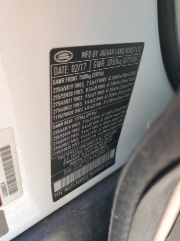 2017 LAND ROVER RANGE ROVE SALGS2FV2HA339574