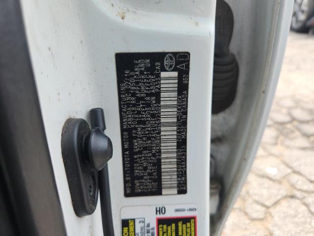 2016 TOYOTA COROLLA L - 2T1BURHE1GC623502