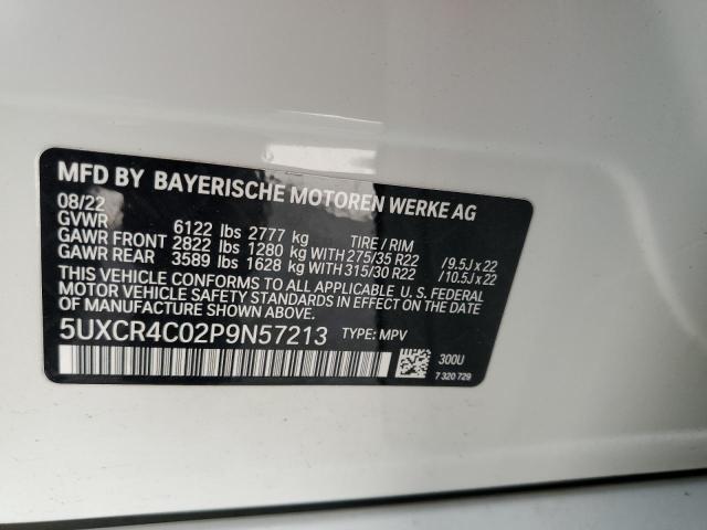 2023 BMW X5 SDRIVE 5UXCR4C02P9N57213