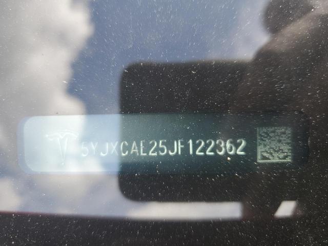 2018 TESLA MODEL X 5YJXCAE25JF122362