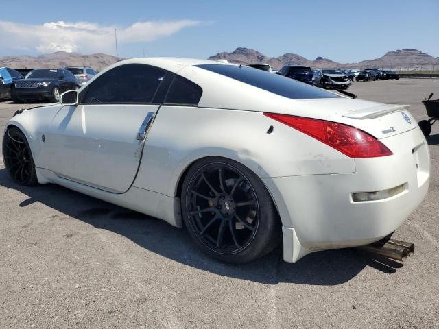 NISSAN 350Z COUPE 2008 white  gas JN1BZ34E08M750723 photo #3