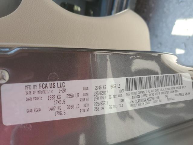 2020 DODGE GRAND CARA - 2C4RDGCG4LR152788