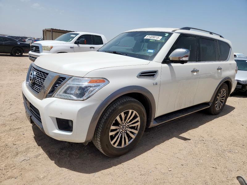 Vin: jn8ay2nf1j9333024, lot: 61409015, nissan armada platinum 2018 img_1