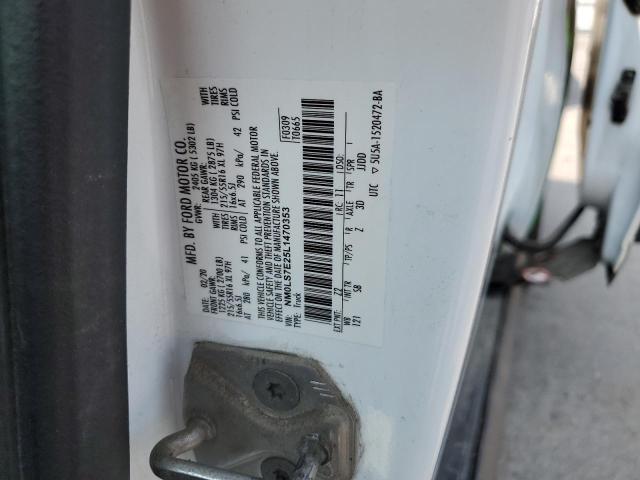 2020 FORD TRANSIT CO NM0LS7E25L1470353