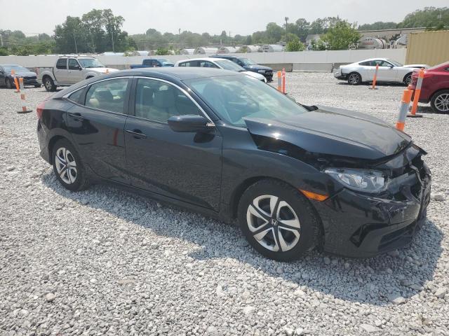 Vin: 19xfc2f53he010606, lot: 59609965, honda civic lx 20174