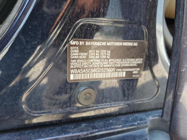 2016 BMW 528 I WBA5A5C56GD525605