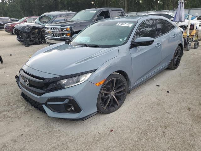 Vin: shhfk7h49mu228508, lot: 61483115, honda civic sport 2021 img_1