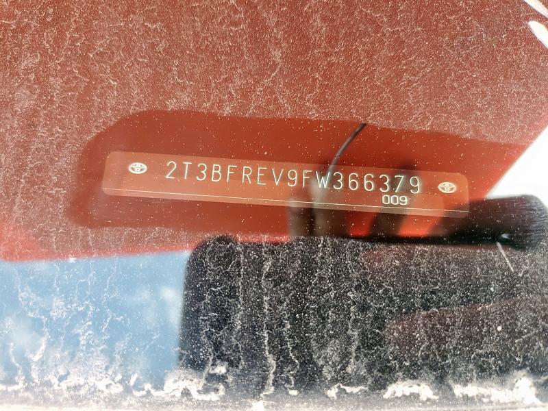 2015 TOYOTA RAV4 LE - 2T3BFREV9FW366379