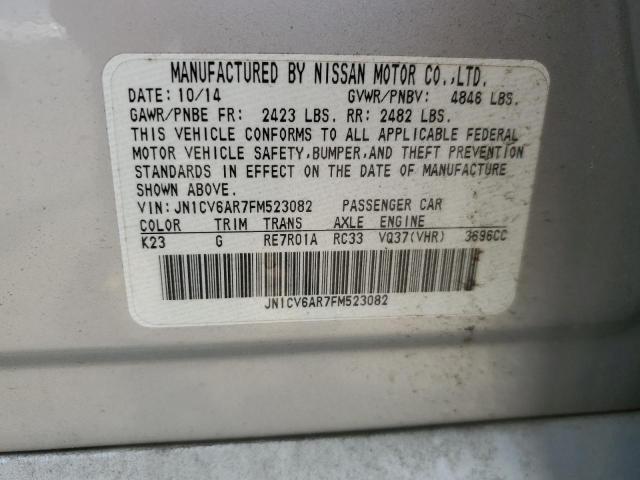 2015 INFINITI Q40 JN1CV6AR7FM523082
