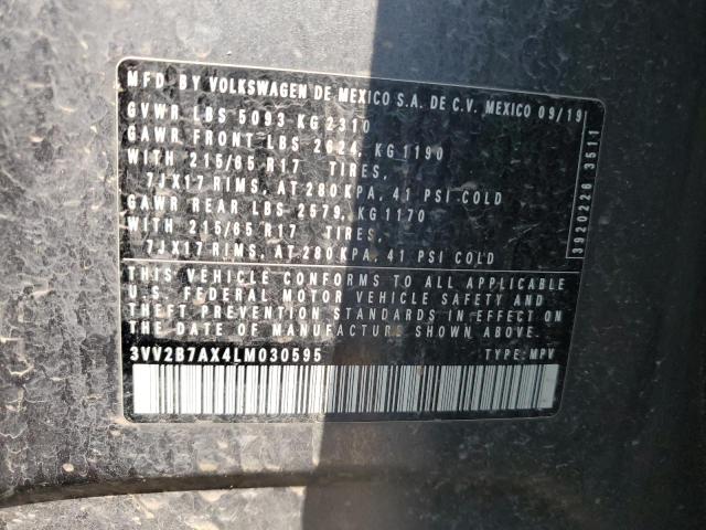 2020 VOLKSWAGEN TIGUAN SE 3VV2B7AX4LM030595