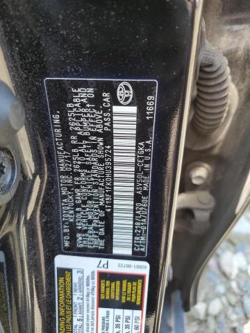 2017 TOYOTA CAMRY LE - 4T1BF1FK0HU395724