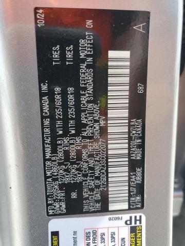 2025 LEXUS NX 250 PRE 2T2GDCAZ3SC022077
