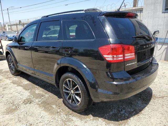 DODGE JOURNEY SE 2017 black  gas 3C4PDCAB6HT608270 photo #3