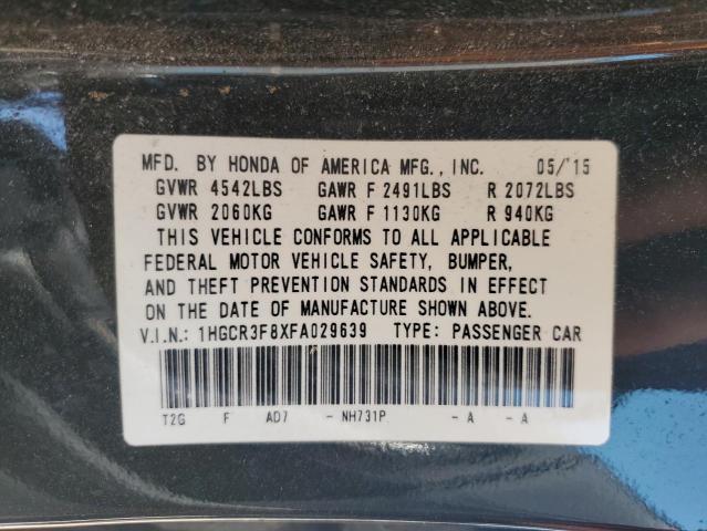 2015 HONDA ACCORD EXL 1HGCR3F8XFA029639