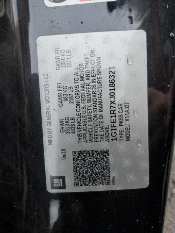 2018 CHEVROLET CAMARO SS 1G1FE1R7XJ0186321