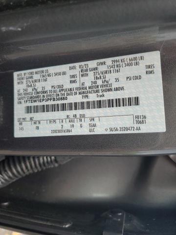 2023 FORD F150 SUPER - 1FTEW1EP3PFB30880