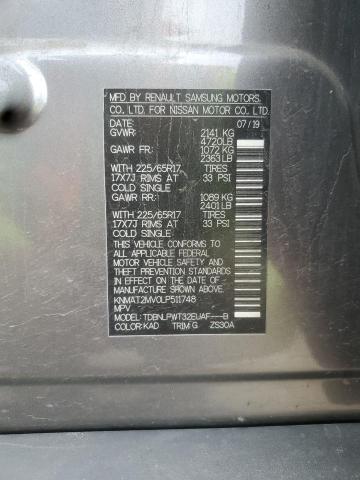 2020 NISSAN ROGUE S - KNMAT2MV0LP511748