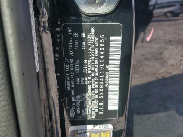 2020 KIA OPTIMA EX 5XXGU4L19LG449856