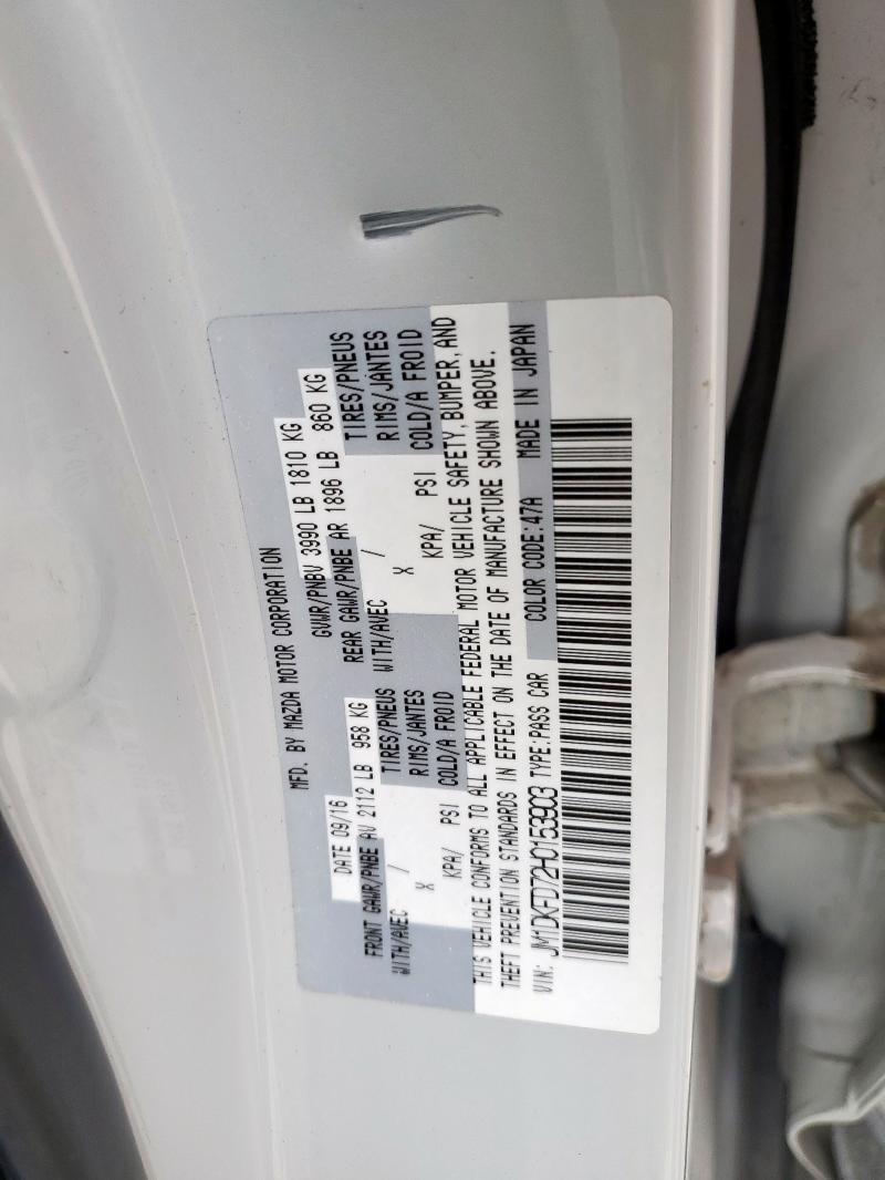 2017 MAZDA CX-3 GRAND - JM1DKFD72H0153903