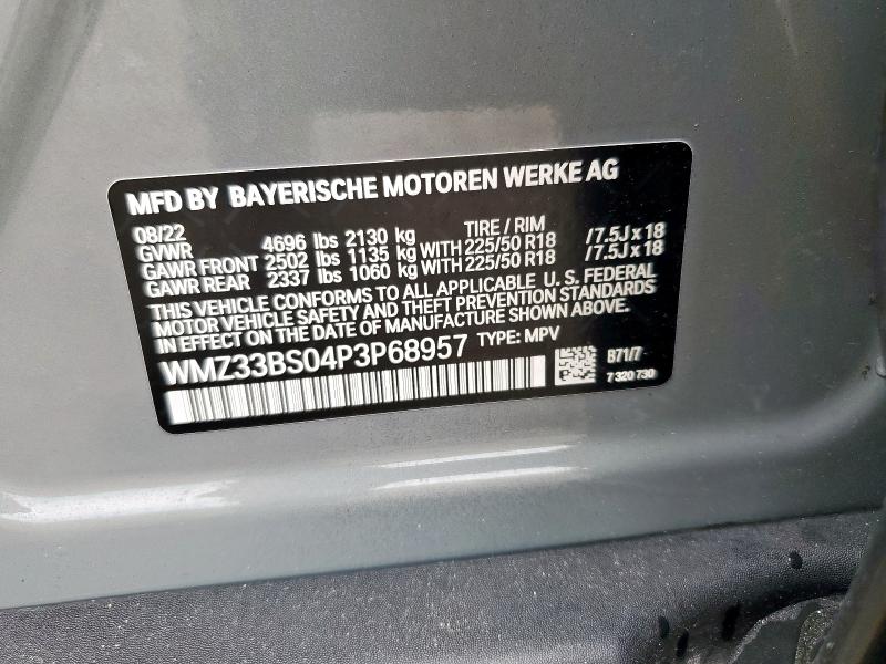 2023 MINI COOPER JCW WMZ33BS04P3P68957