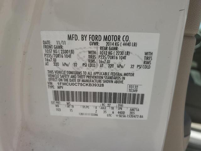 2012 FORD ESCAPE XLS - 1FMCU0C75CKB39328