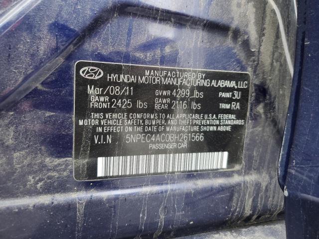 2011 HYUNDAI SONATA SE - 5NPEC4AC0BH261566