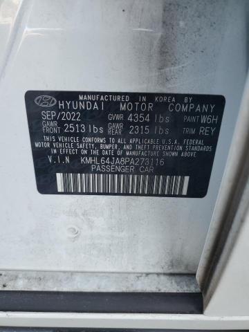 2023 HYUNDAI SONATA SEL KMHL64JA8PA273116