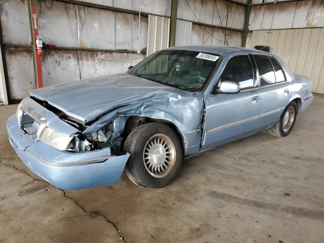 MERCURY GRAND MARQ 2000 blue  gas 2MEFM75W5YX658803 photo #1