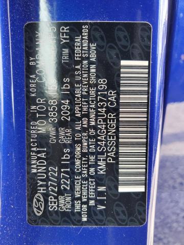 2023 HYUNDAI ELANTRA SE - KMHLS4AG4PU437198