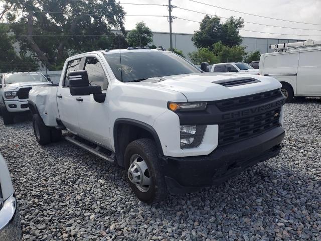 CHEVROLET SILVERADO 2021 white  diesel 1GC4YSEY6MF102278 photo #1