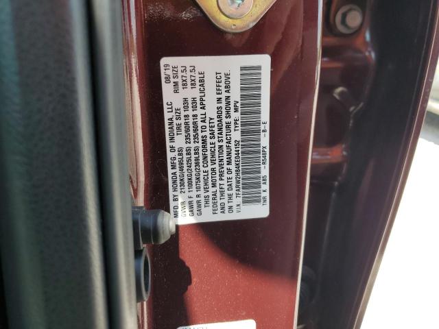 2019 HONDA CR-V EXL 7FARW2H84KE044152