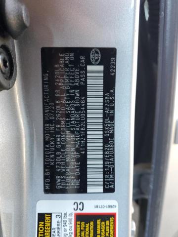 2020 TOYOTA AVALON TOU 4T1HZ1FB2LU054464