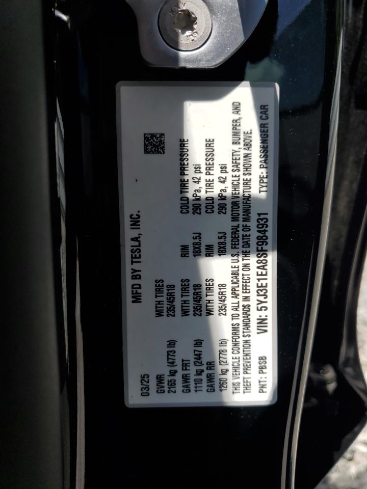 Tesla Model 3 2025