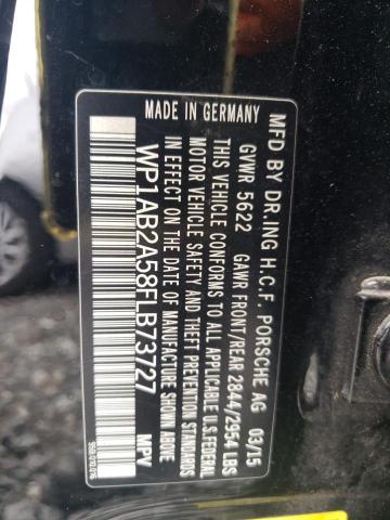 2015 PORSCHE MACAN S WP1AB2A58FLB73727