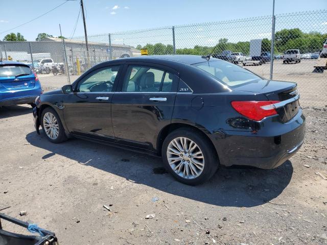 CHRYSLER 200 LIMITE 2012 black sedan 4d flexible fuel 1C3CCBCG3CN205882 photo #3