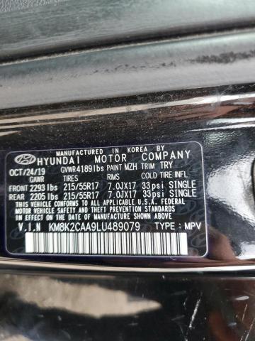 2020 HYUNDAI KONA SEL - KM8K2CAA9LU489079