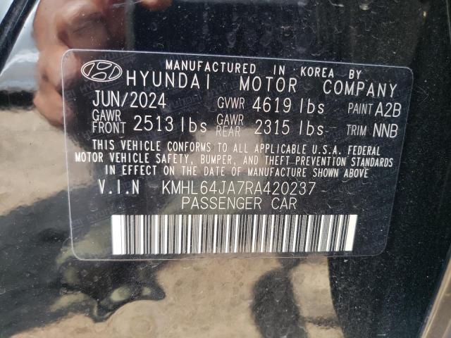 2024 HYUNDAI SONATA SEL - KMHL64JA7RA420237