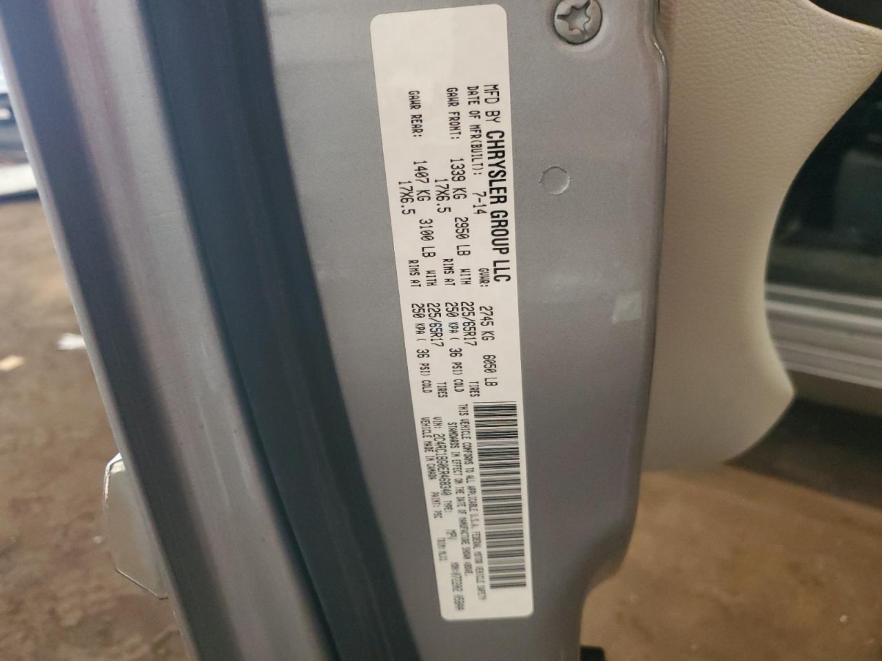 CHRYSLER TOWN & COUNTRY TOURING