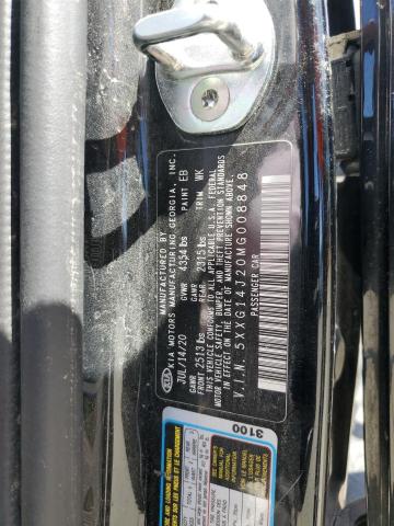 2021 KIA K5 LXS - 5XXG14J20MG008848