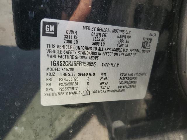 2015 GMC YUKON DENA - 1GKS2CKJ6FR159656