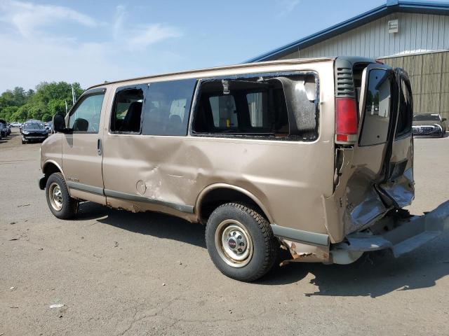 GMC SAVANA G25 2001 brown  gas 1GKGG25R111122444 photo #3
