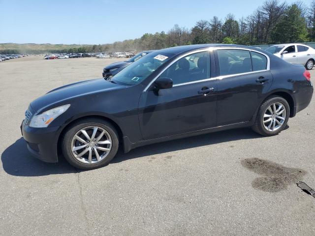 INFINITI G37 2009 black sedan 4d gas JNKCV61F89M350209 photo #1