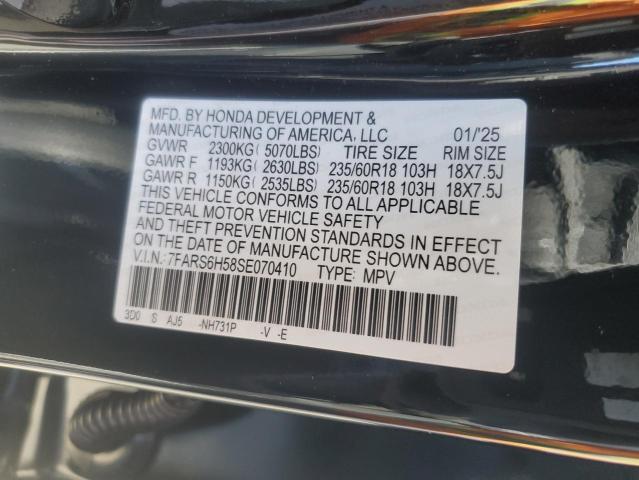 2025 HONDA CR-V SPORT 7FARS6H58SE070410