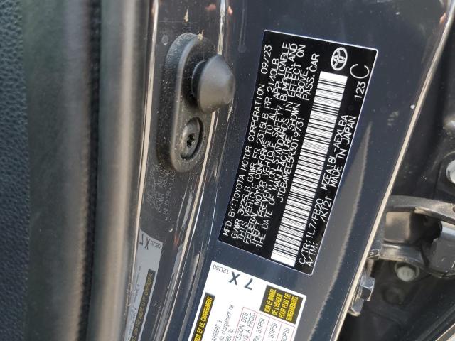 2024 TOYOTA COROLLA LE - JTDB4MEE5R3019731