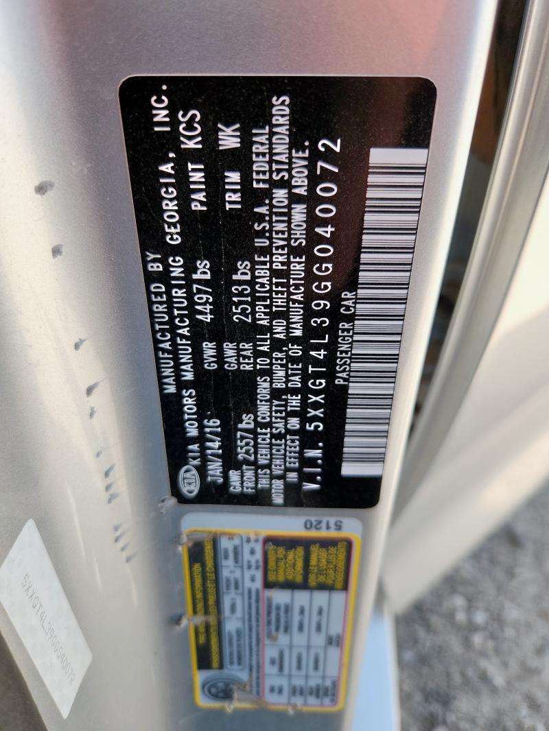 2016 KIA OPTIMA LX - 5XXGT4L39GG040072
