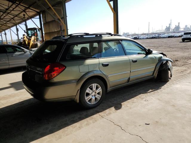 SUBARU LEGACY OUT 2005 green  gas 4S4BP61C056354858 photo #4