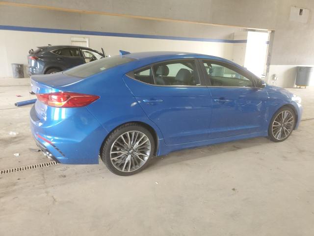 Vin: kmhd04lb0hu288799, lot: 60796355, hyundai elantra sport 20173