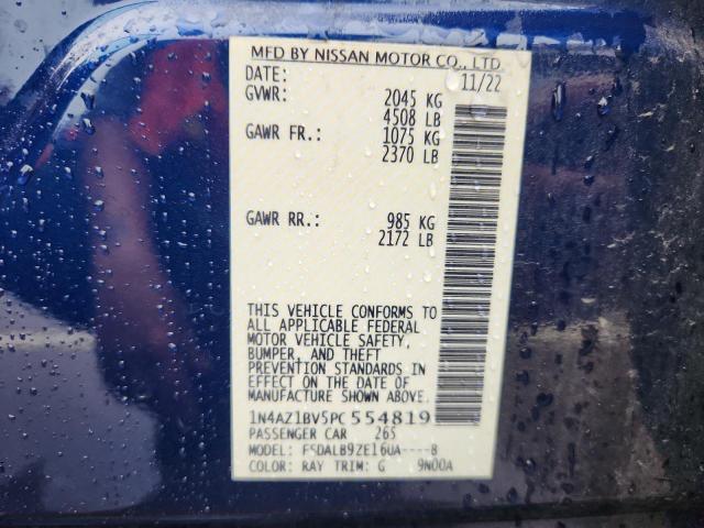 2023 NISSAN LEAF S - 1N4AZ1BV5PC554819