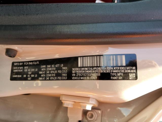 2016 FIAT 500X LOUNG ZFBCFXDT0GP487858