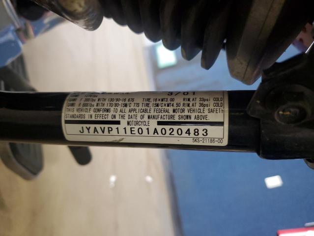 2001 YAMAHA XVS1100 JYAVP11E01A020483